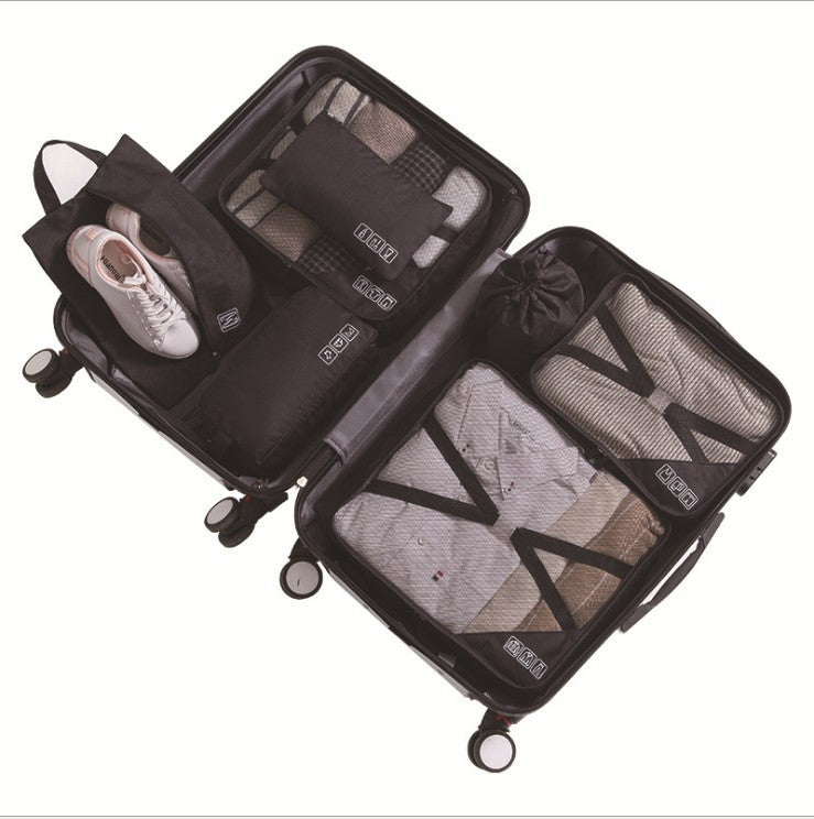 7 Piece Travel Storage Bag Set