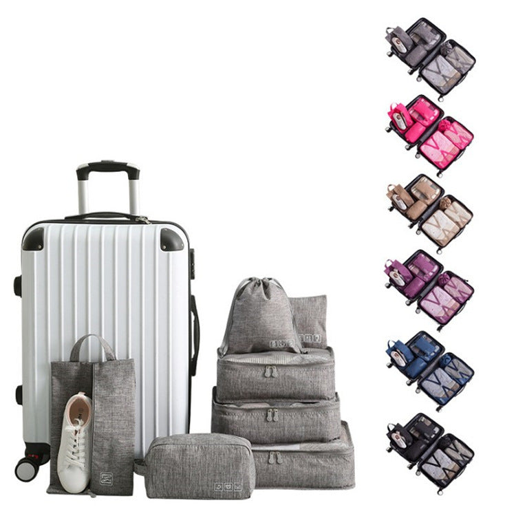 7 Piece Travel Storage Bag Set