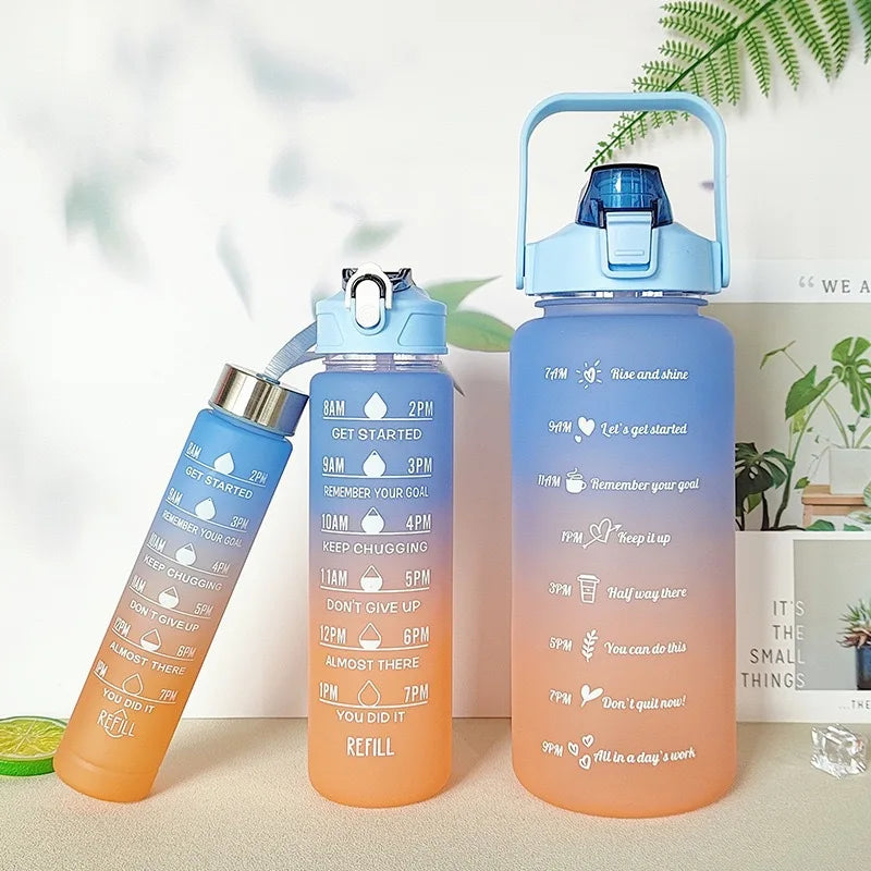 3 Piece Water Bottle Set