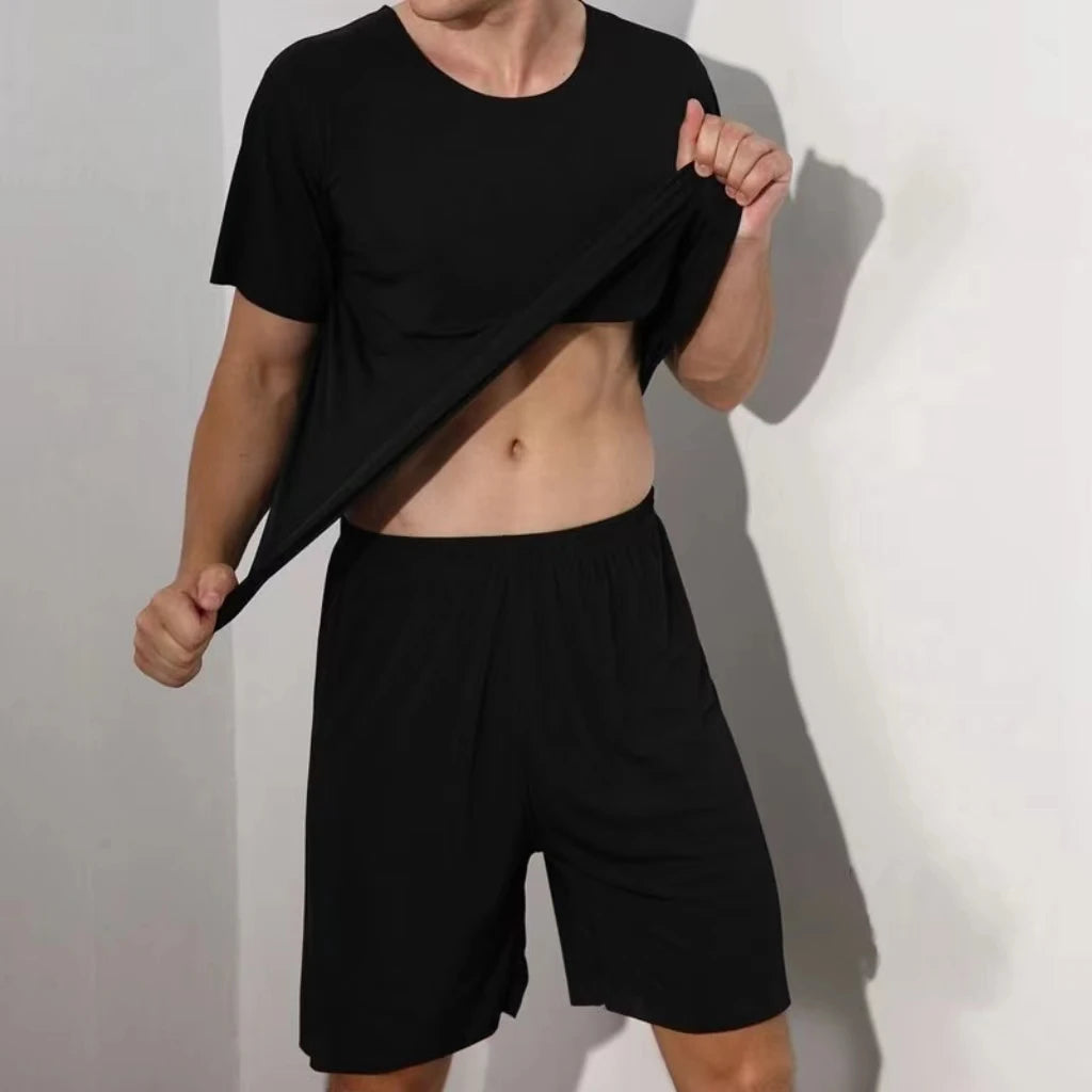 Men's Two-Piece Modal Summer Pyjamas