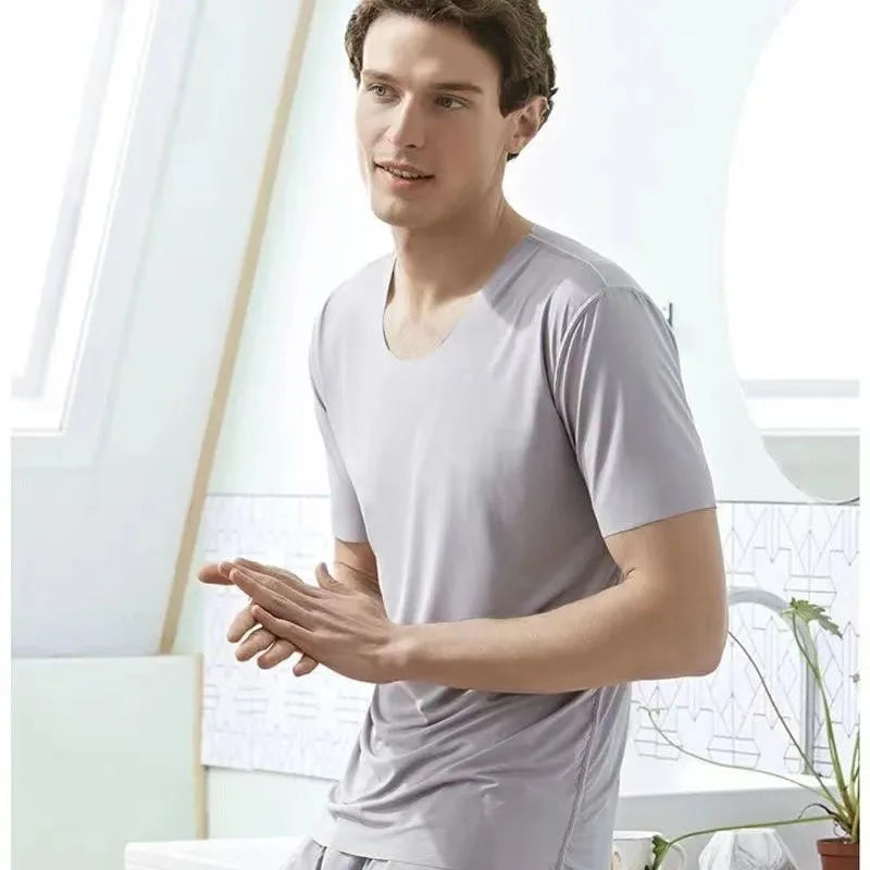 Men's Two-Piece Modal Summer Pyjamas