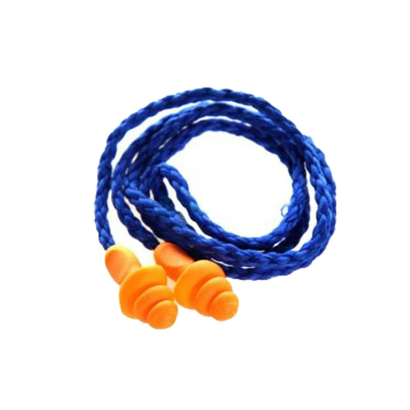 Soft Silicone Corded Earplugs