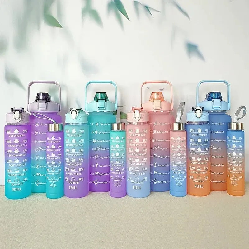 3 Piece Water Bottle Set