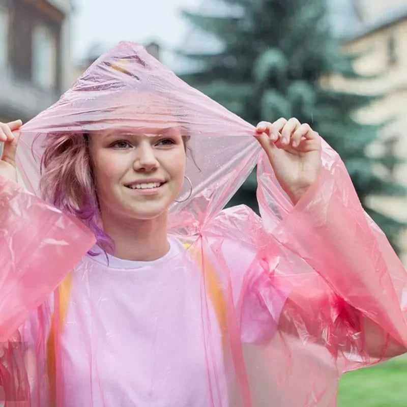 Mini Portable Raincoat Keyring